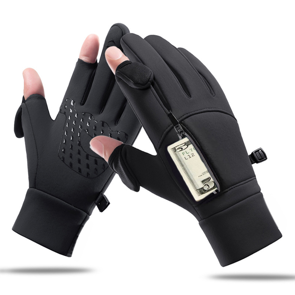 Ski Glove Waterproof - Winterwarme handschoenen Omkeerbaar met twee vingers