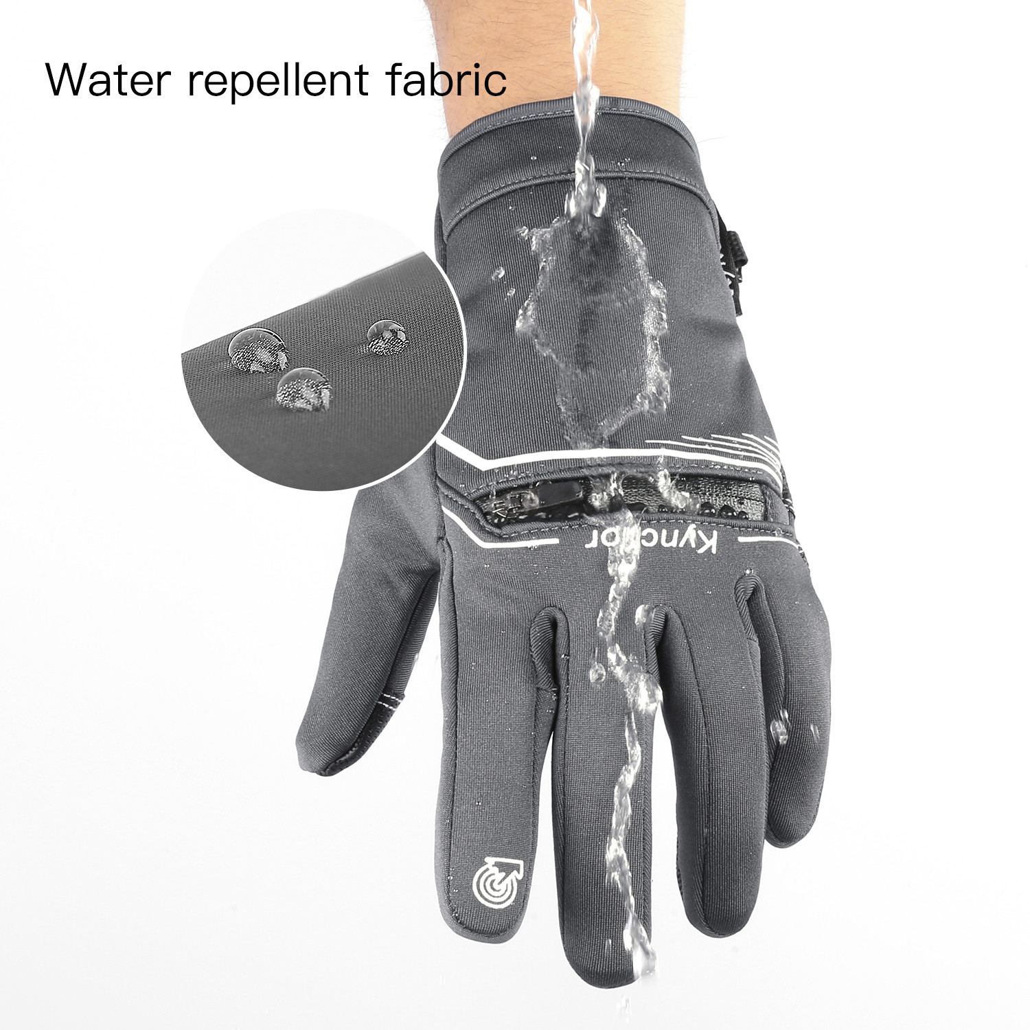 Ski Glove Waterproof - Winterfietshandschoenen Heren Dames Waterdicht Winddicht Touchscreen