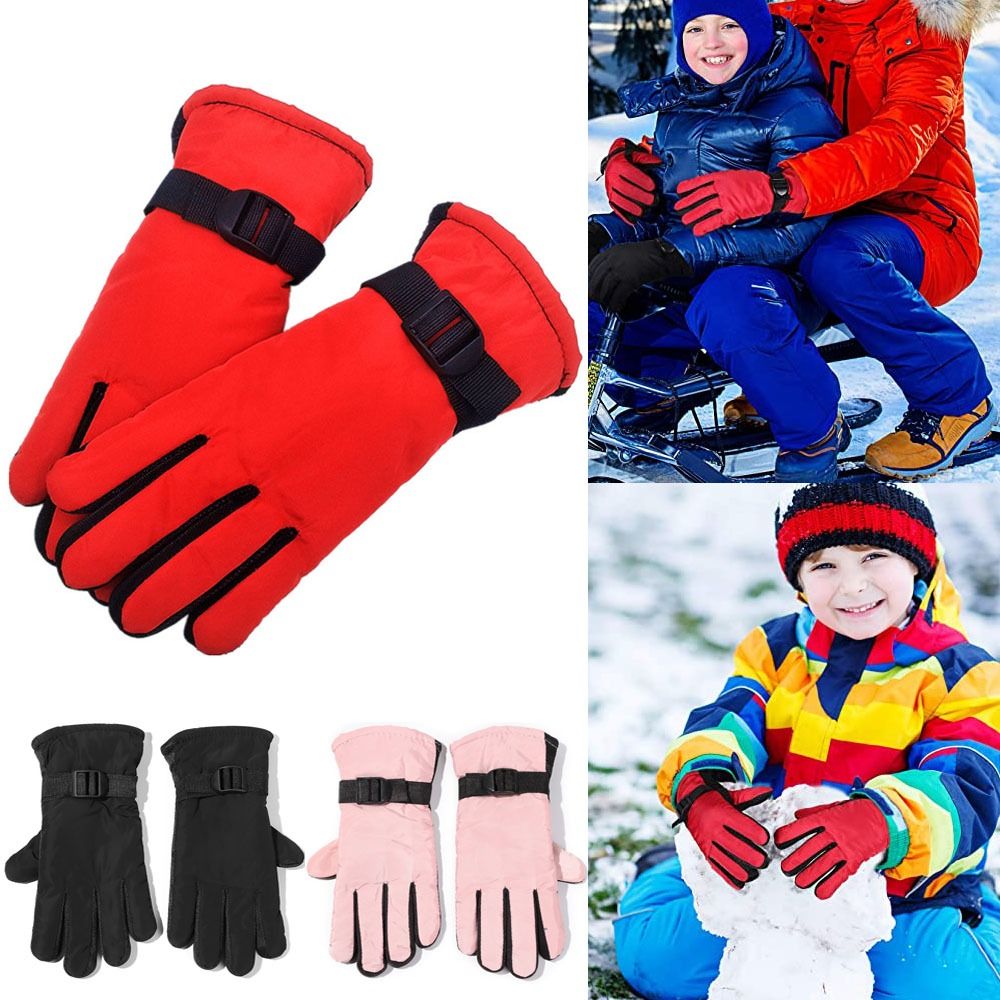Ski Glove Waterproof - Nieuwe kinderen volwassen wintersneeuw warme handschoenen