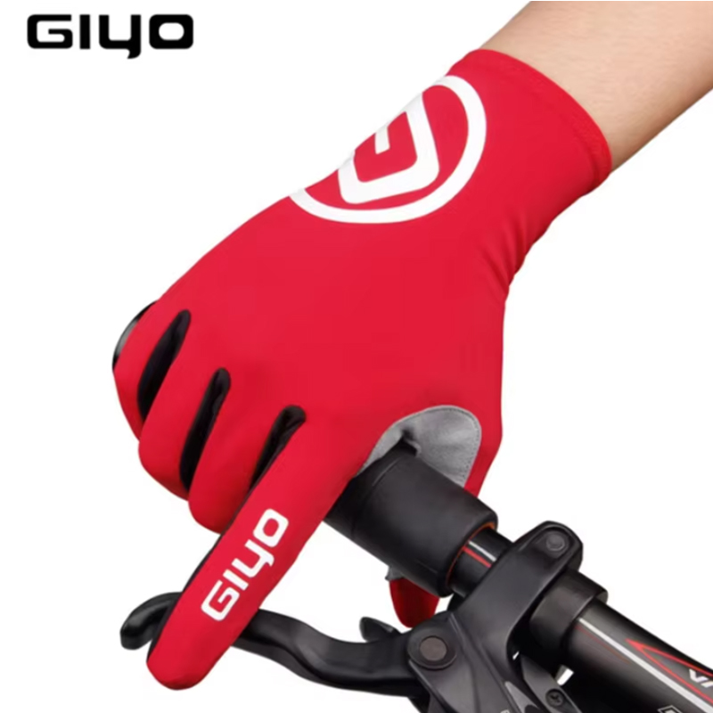 Cycling Glove Padded - GIYO Touchscreen Lange Volledige Vingers Halve