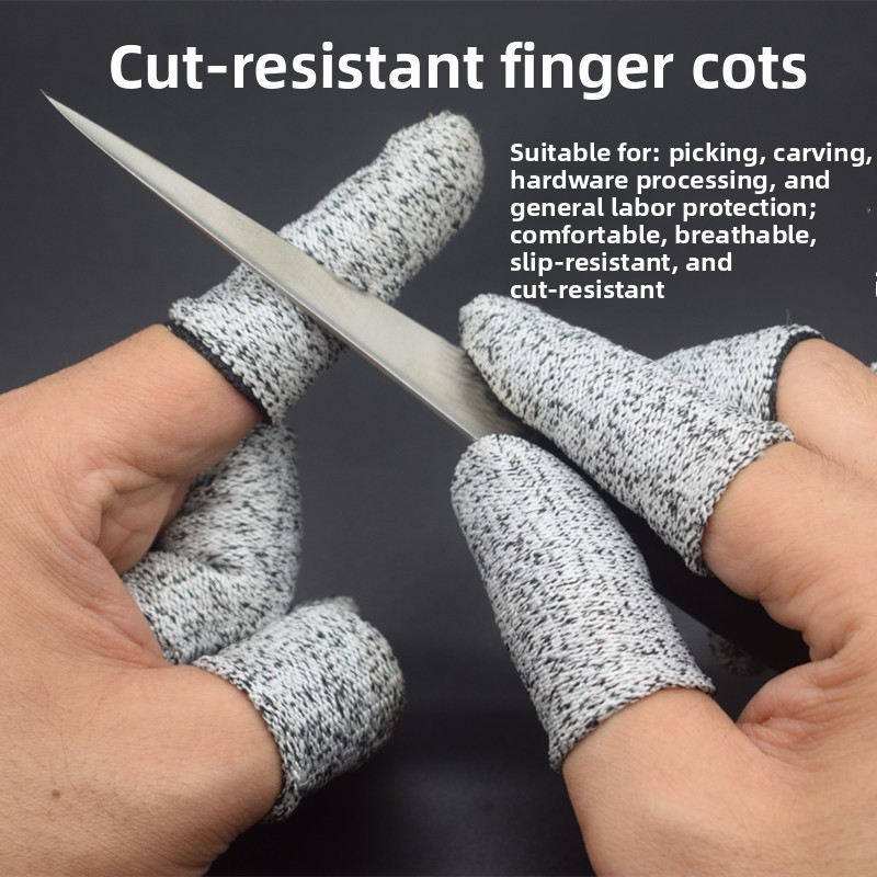 Cut Resistant Glove - Anti-snij vingerbescherming, beschermende tuinwerkvingerkap tegen snijwonden,
