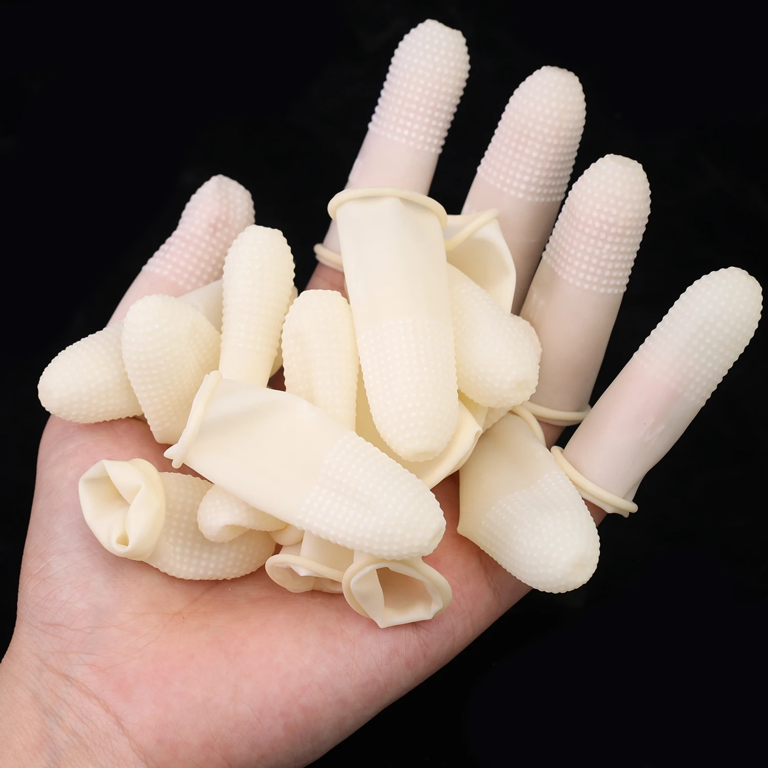50-200 st Antislip Vingers Cov - Rubber Glove Cleaning recensie en prijs