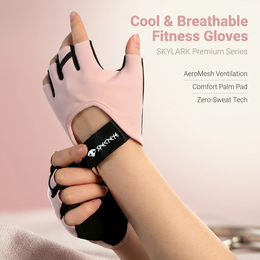 Dames roze fitnesshandschoenen - Cycling Glove Padded recensie en prijs