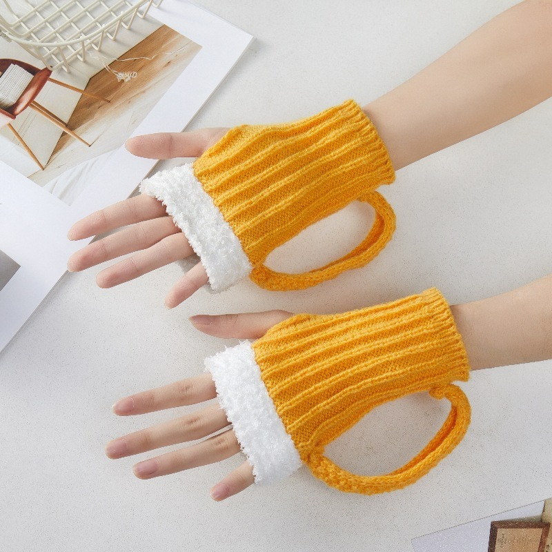 1 paar kleurrijke geïsoleerde  - Winter Glove Insulated recensie en prijs