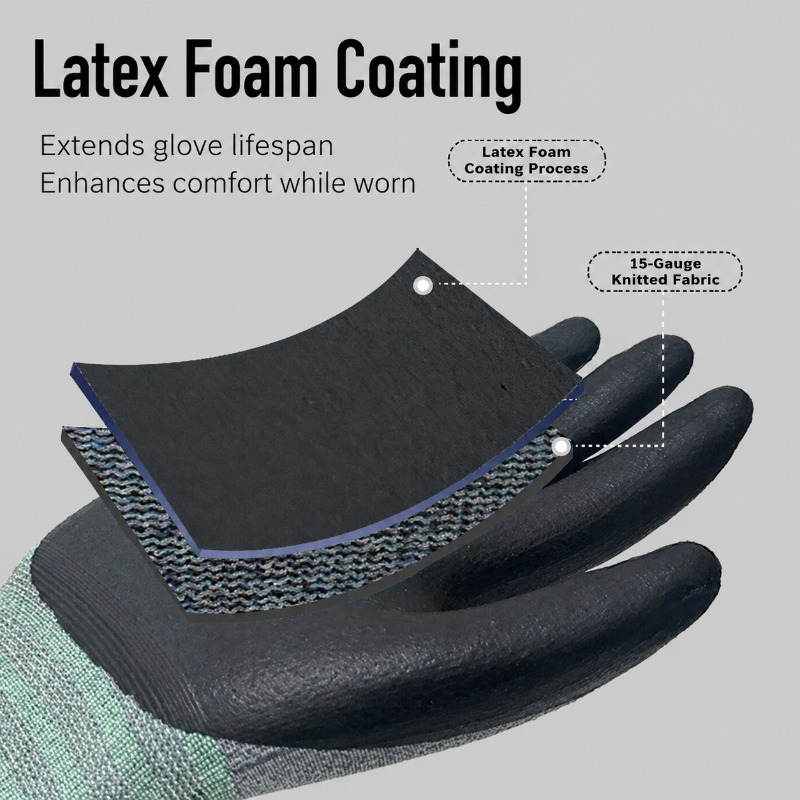 15 naalden polyester nitril ge - Nitrile Mechanic Glove recensie en prijs