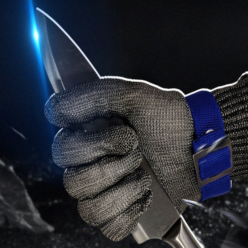 Anti-cut mesh metalen handscho - Cut Resistant Glove recensie en prijs