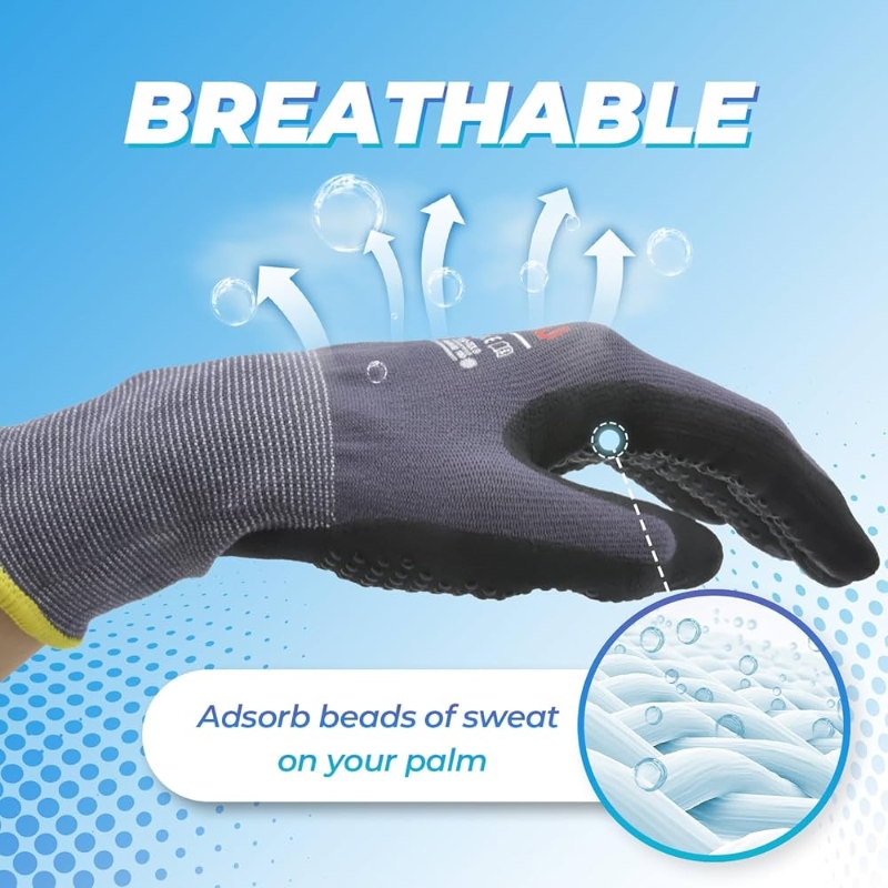 Micro-schuim nitril gecoate ve - Nitrile Mechanic Glove recensie en prijs